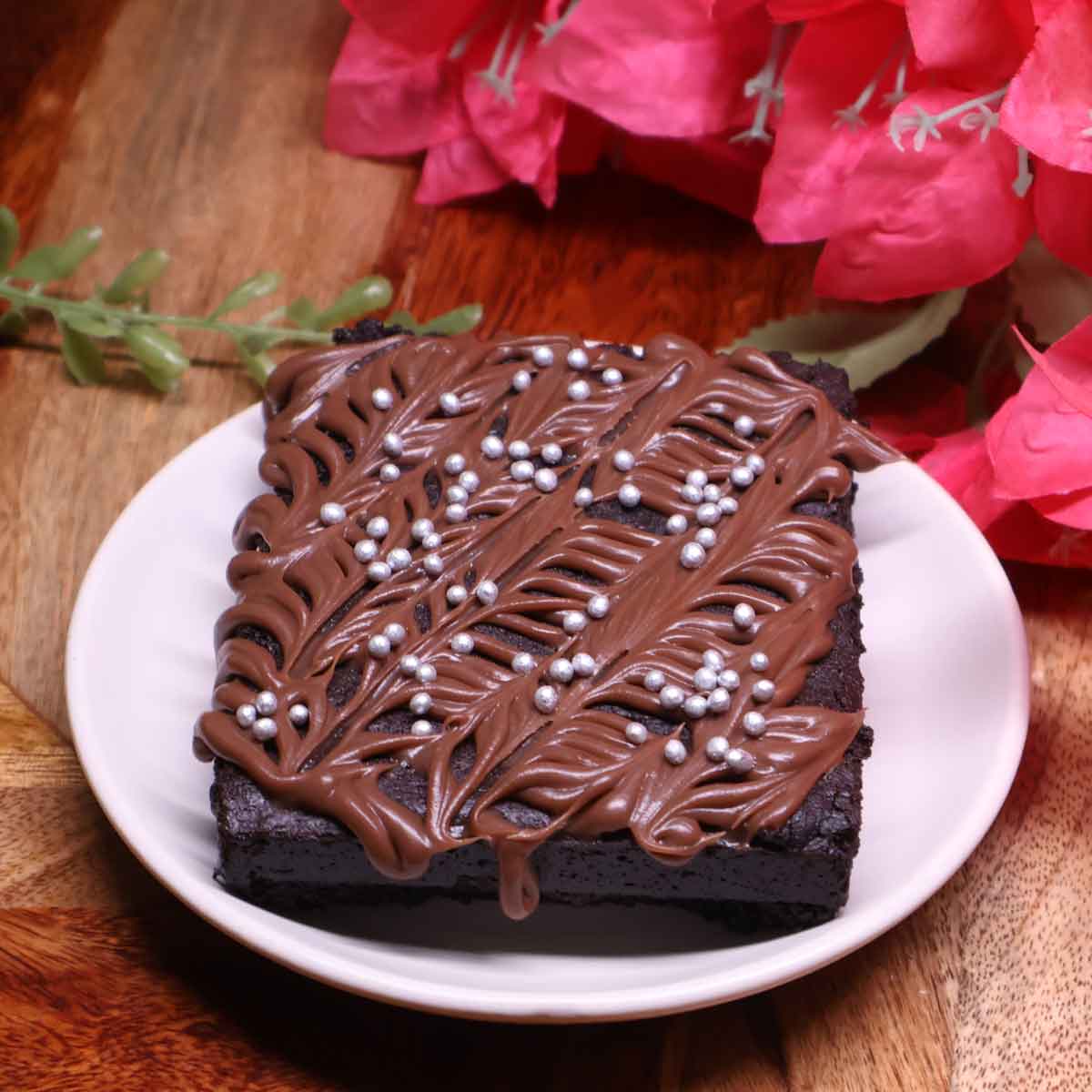 Gluten Free Classic Walnut Brownie - Small (95 gm)