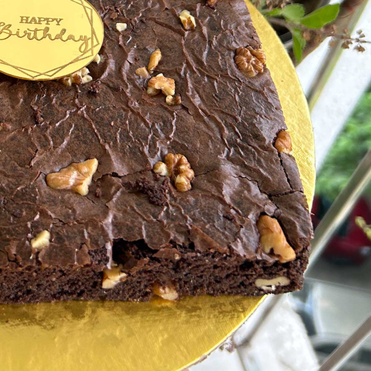 Gluten Free Classic Walnut Brownie (190 gm)