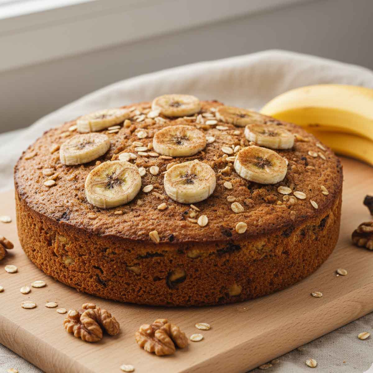 Banana Dry Cake