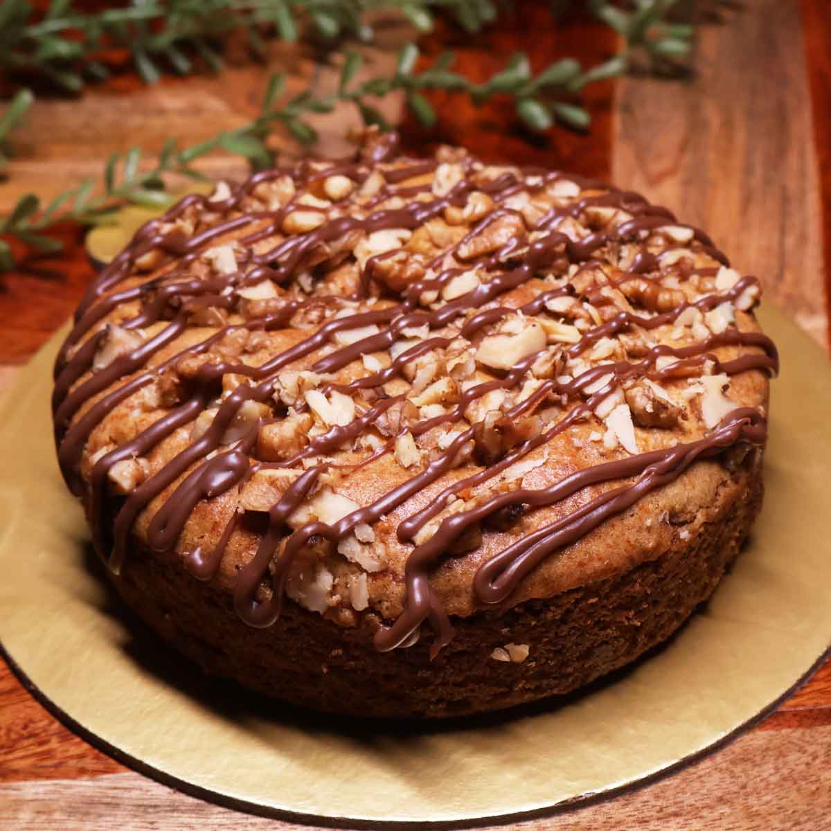 Dates Walnut Dry Cake