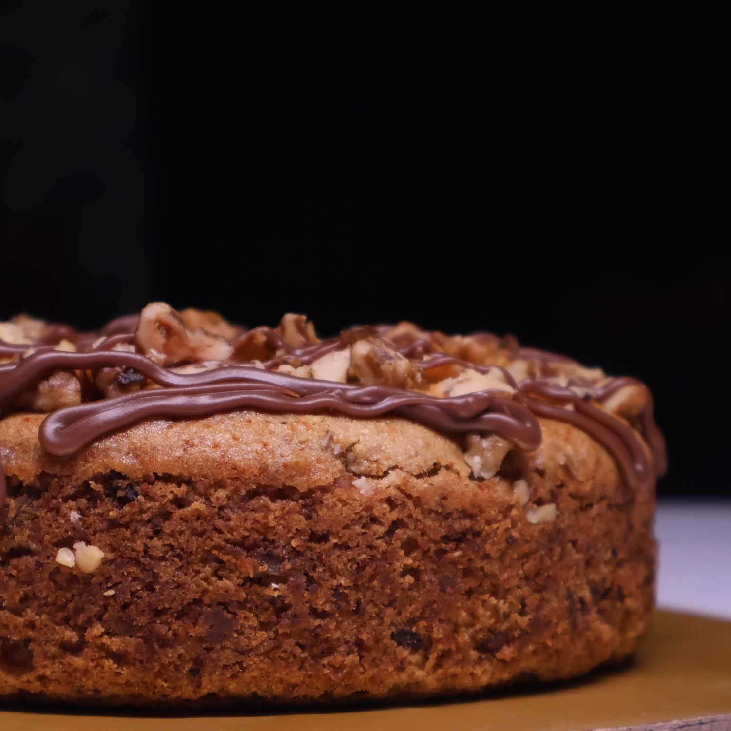 Dates Walnut Dry Cake