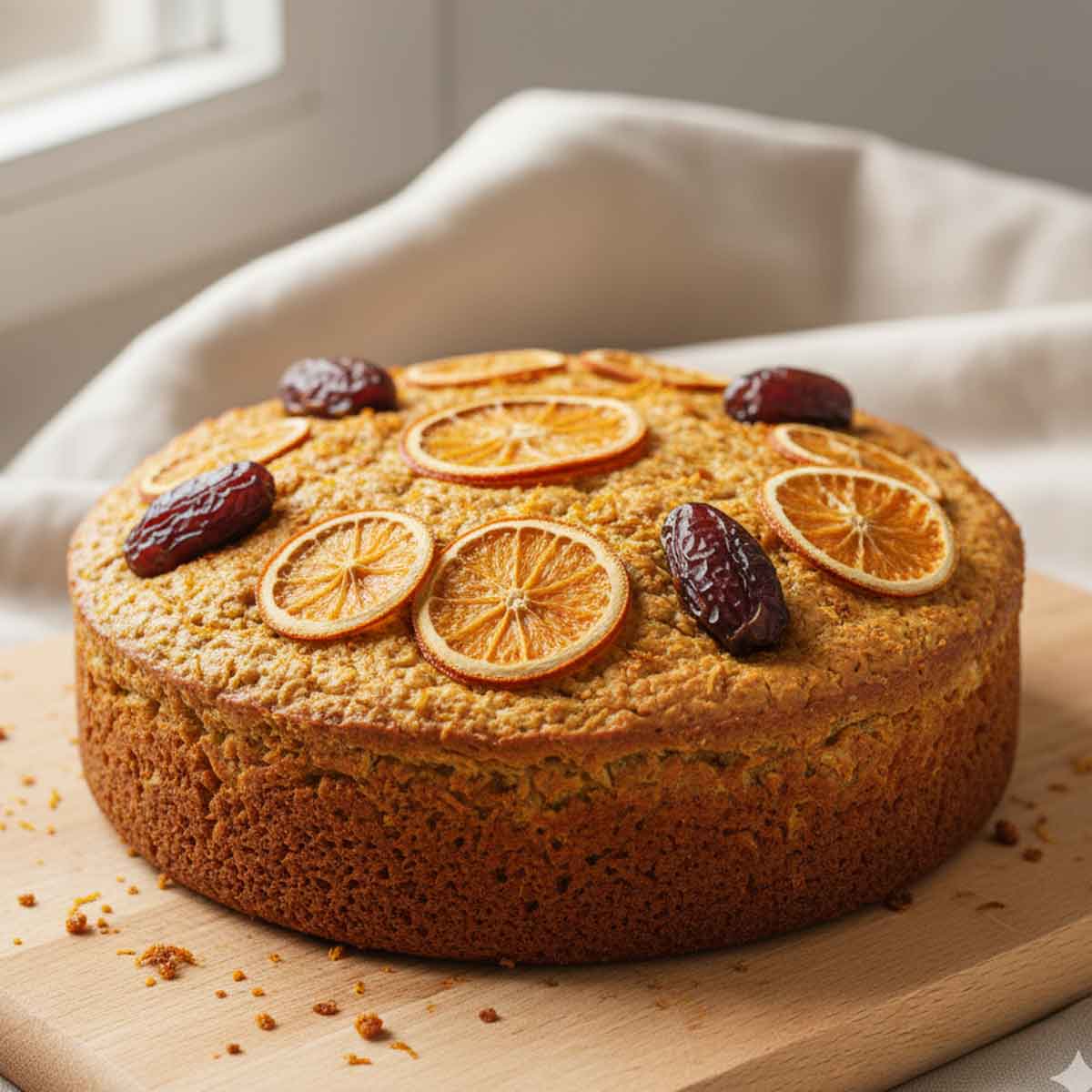 Orange Dry Cake
