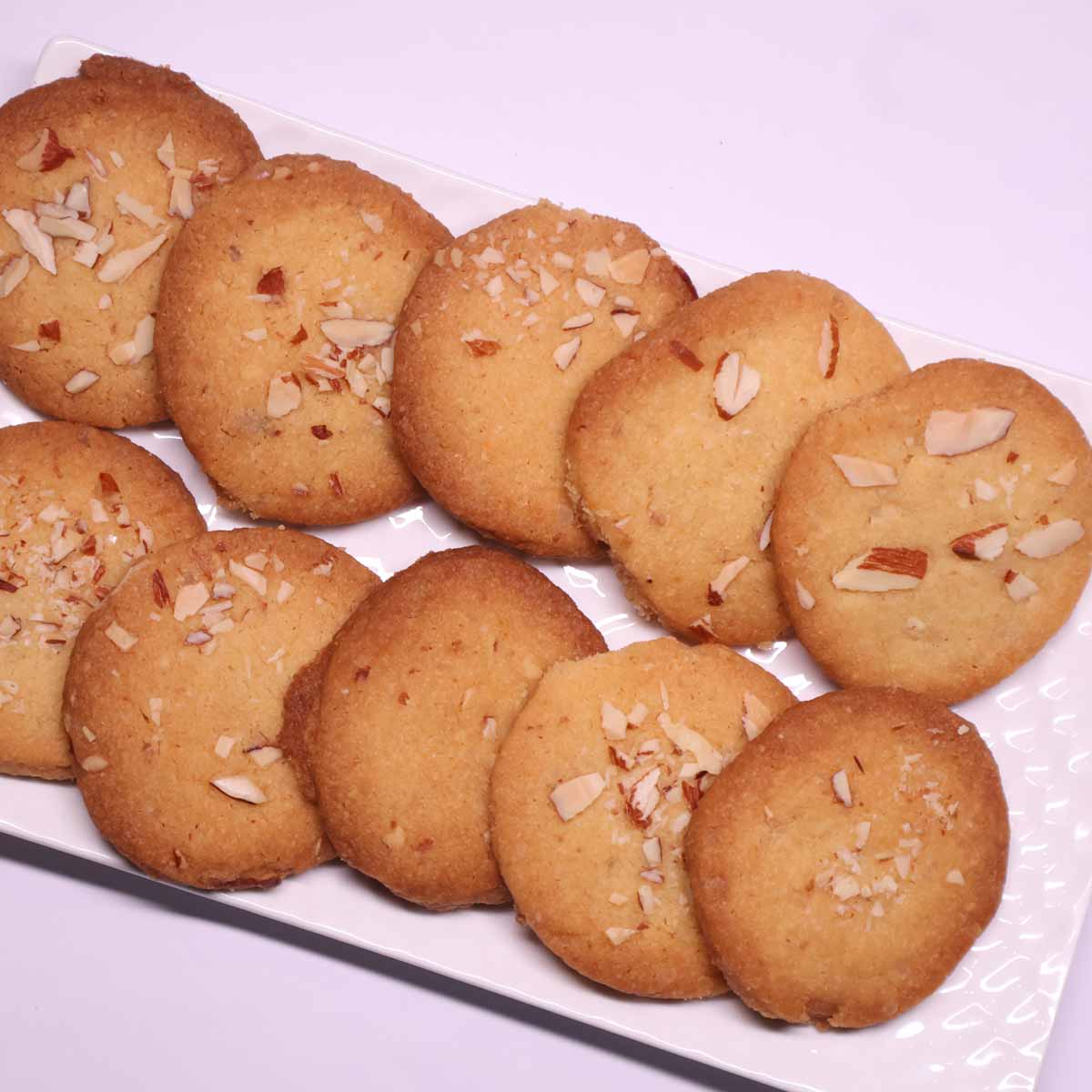 Gluten Free Jowar (Sorghum) Almond Cookies