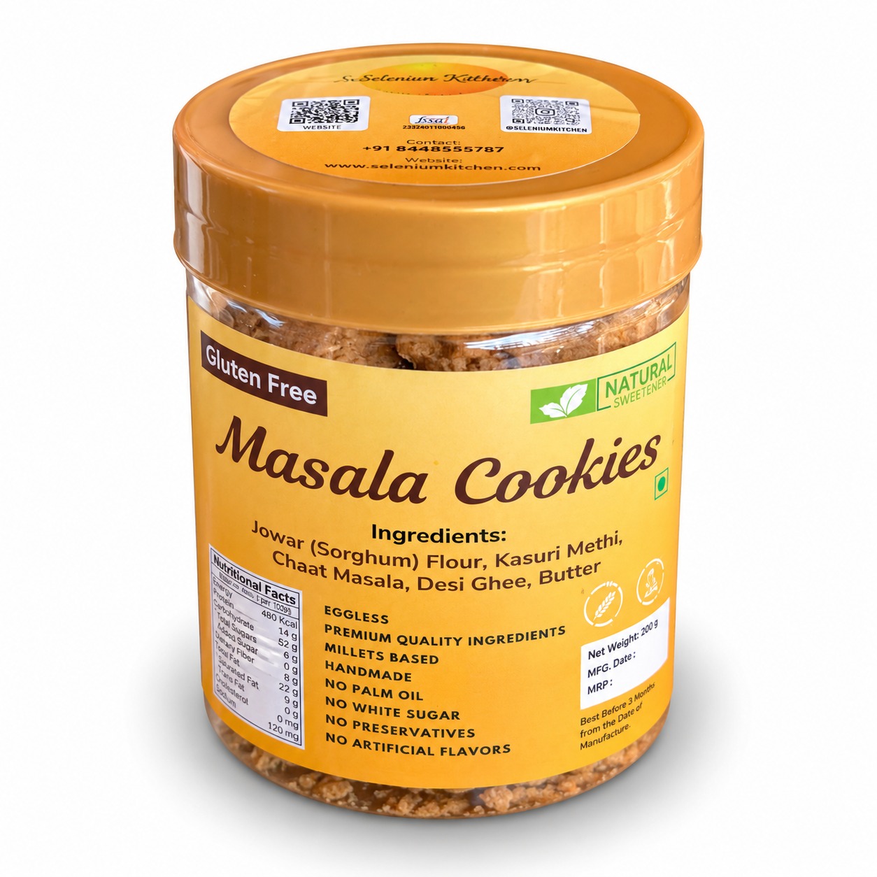 Gluten Free Masala Cookies