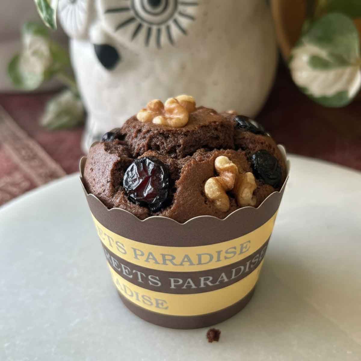 Dates Walnut Cup Cake