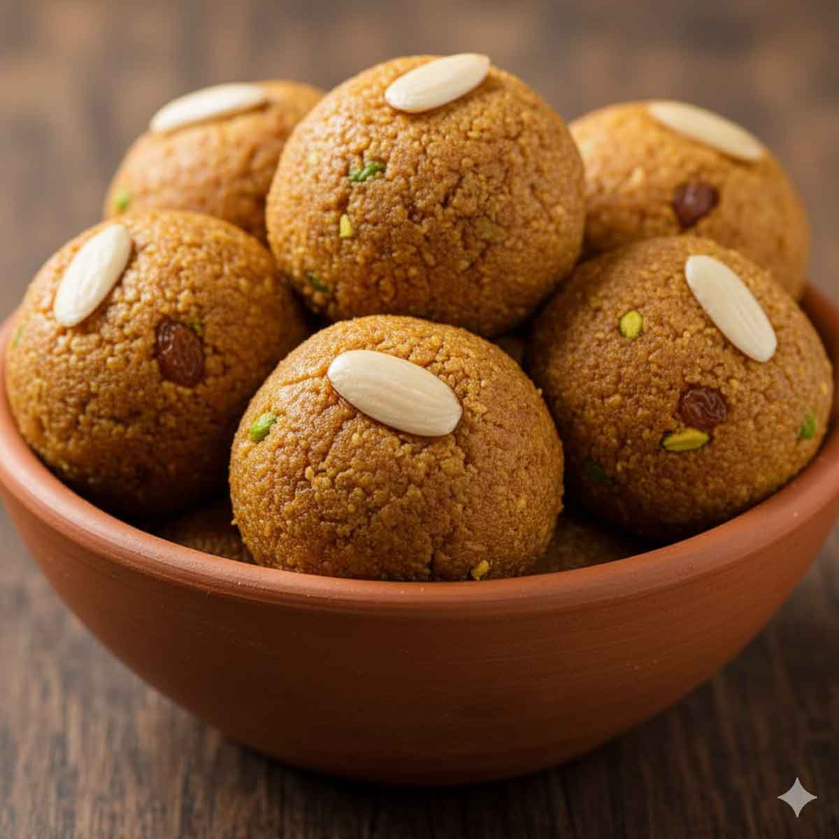 Flour Pinni Laddu
